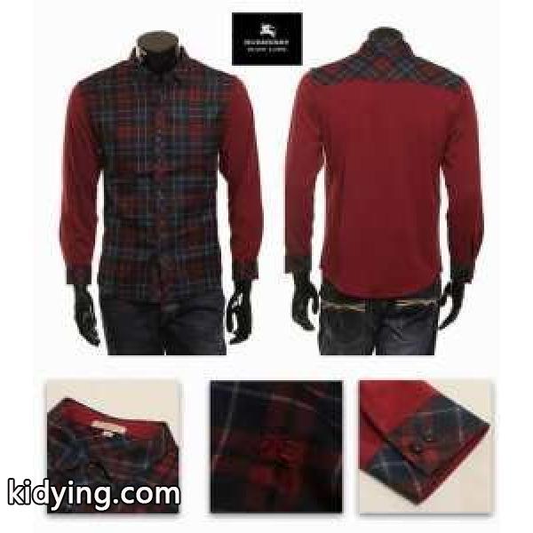 完売品！ 2014秋冬 BURBERRY バーバリー  長袖シャツ_シャツ_メンズファッション_スーパーコピーブランド激安通販 専門店-0