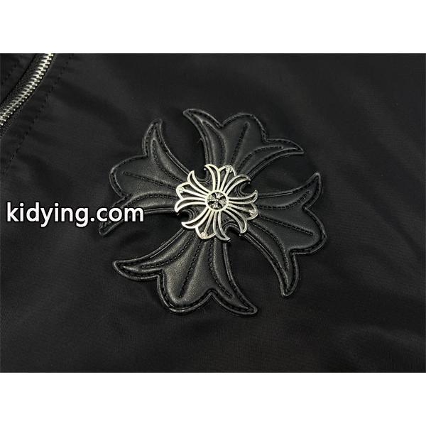 立体刺繍 デザイン性抜群 中綿ブルゾン 防寒性向上 クロムハーツ Chrome Hearts コピー-2