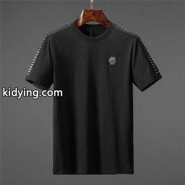 毎シーズン人気が高い Tシャツ/ティーシャツ 2色可選 期間限定、お得に買うべき フィリッププレイン PHILIPP PLEIN_フィリッププレイン PHILIPP PLEIN_ブランド コピー 激安(日本最大級)-0