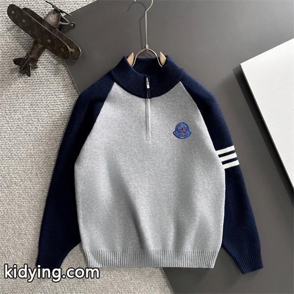 2026新作 ハーフジップ MONCLER モンクレール スーパーコピー ニット 配色切替 デイリー-0