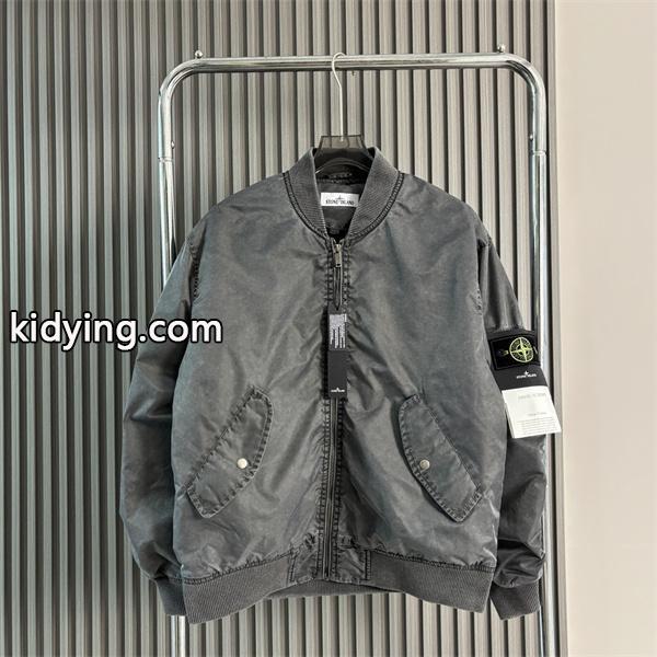 秋冬 中綿入り マットカラー ヴィンテージ STONE ISLAND ストーンアイランド コピー ジャケット-0