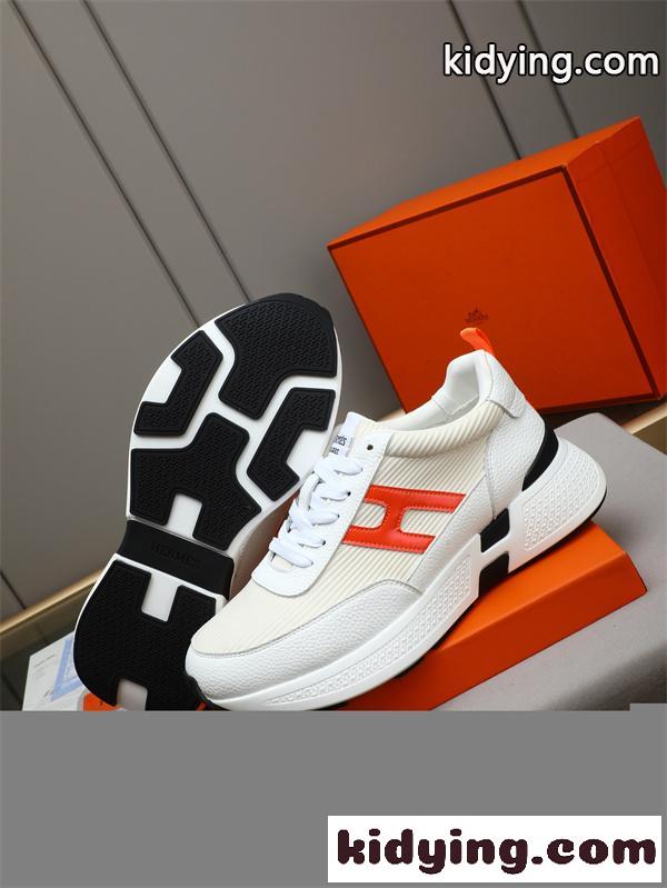 履き心地2026SS&Hermès エルメススニーカーコピー メンズカジュアルシューズ人気-2