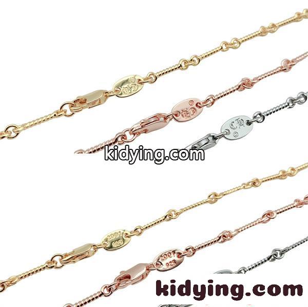 ネックレス クロムハーツ コピー ダブルクロス ゴールドカラー ジルコニア装飾 チェーン付き ペンダント Chrome Hearts-8