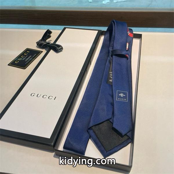 幅7㎝☆グッチネクタイコピーGUCCI 激安通販2026トレンド個性的2色-2