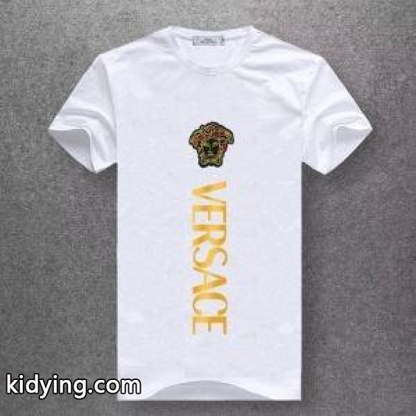 2019春夏は人気定番 5色可選 ヴェルサーチ VERSACE Tシャツ/半袖 春夏は継続系のトレンド_ヴェルサーチ VERSACE_ブランド コピー 激安(日本最大級)-0