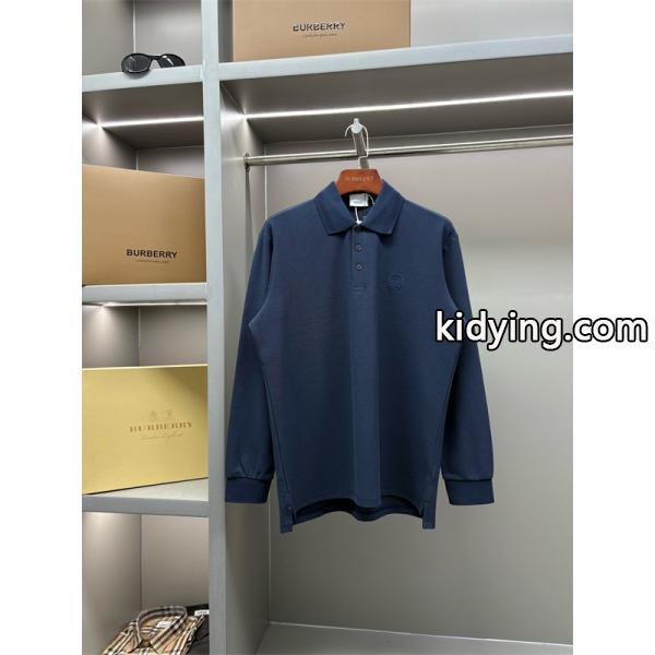 BURBERRY コピー 2025秋冬 メンズ ポロシャツ ホワイト シンプル＆スタイリッシュ-2