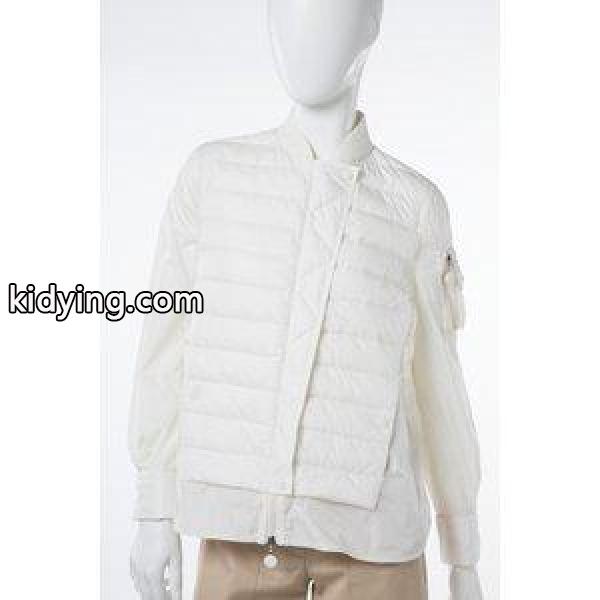 2017年春夏新作 モンクレール MONCLER ダウンブルゾン ダウンジャケット BARREME レディース 4631205 5397B アイボリー NET限定 2017SS_SALE :3605272:VIASPIGA - 通販ショッピング-0