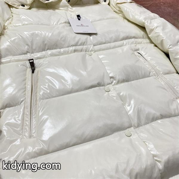 モンクレール コピー MONCLER 2025秋冬 新作 ブラック 高級 光沢 ロングダウンコート シルエット-6