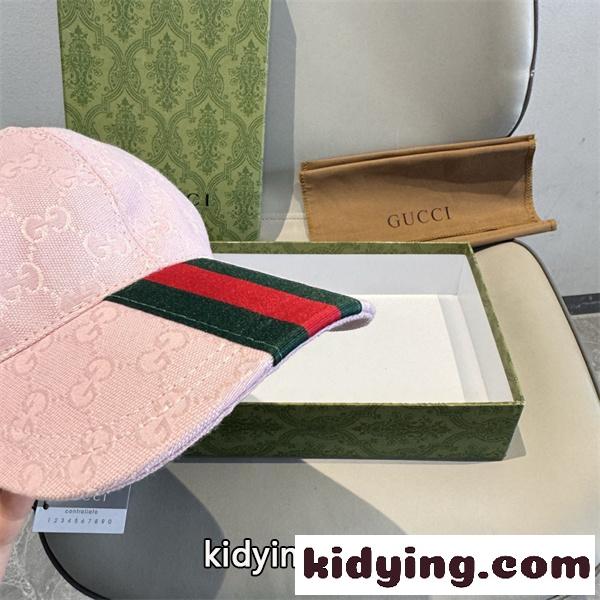 ピンク☆グッチキャップコピー Gucci軽量メッシュ 汗止めバンド 反射材付き 夜間安全 マラソン スポーツ-4