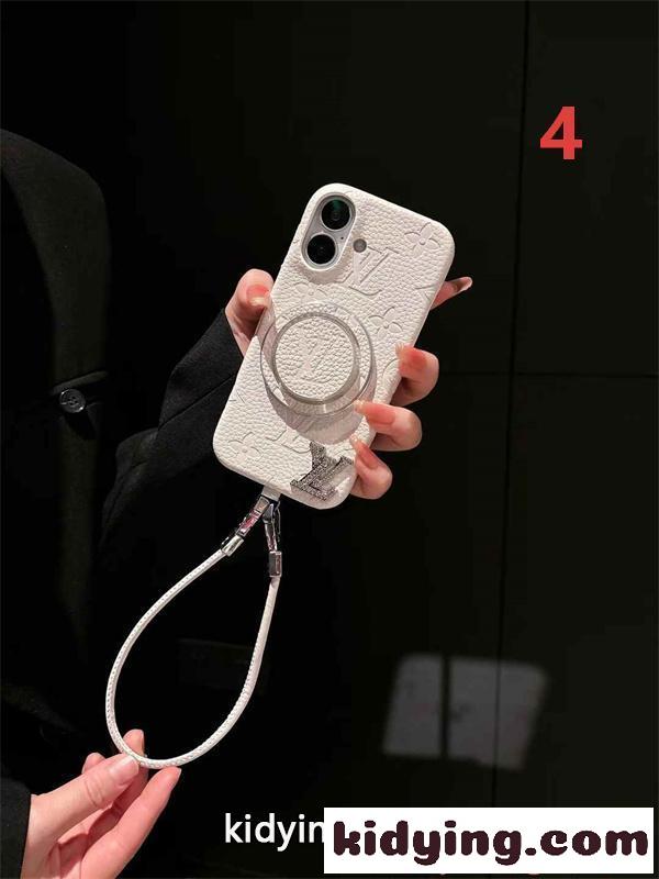 LOUIS VUITTON スマホケース リング付き 高級感デザイン ルイヴィトン コピー 落下防止 おしゃれ-3