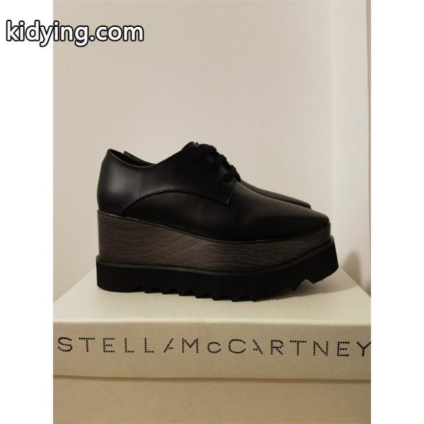 2026新作 ブラック STELLA McCARTNEY ステラマッカートニー コピー 厚底シューズ シンプル 洗練-6