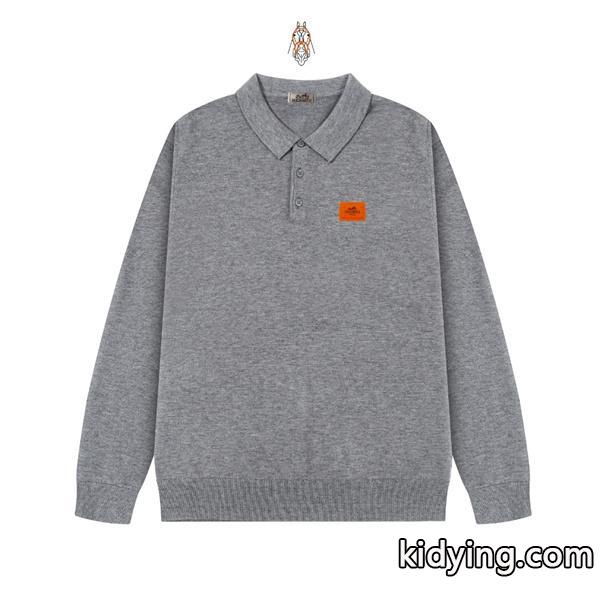 2025秋冬 モード感 ブラック HERMES エルメス コピー ポロニット 洗練シルエット 高級-2