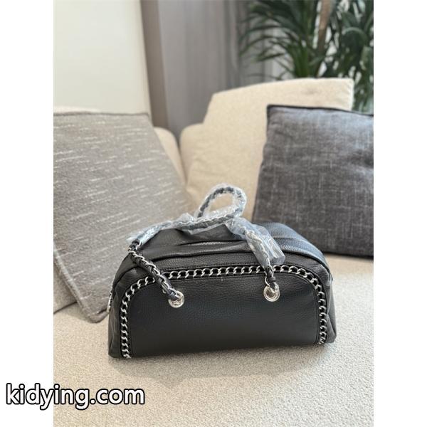 2025秋冬 シーズン限定 ブラック CHANEL シャネル 偽物 人気必須 ショルダーバッグ-3
