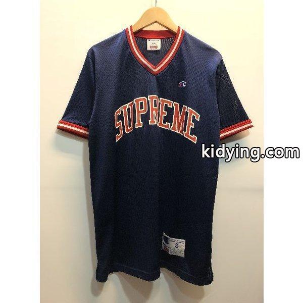 代官山) シュプリーム チャンピオン Supreme Champion 15SS メッシュTシャツ S ネイビー メンズ :dky-1808090004-ms-037710666:CYCLE PARADISE - 通販ショッピング-0