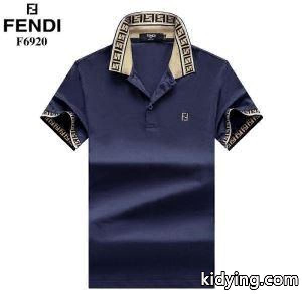 春夏ならではのコーデに フェンディ 多色可選 FENDIトレンド感を取り入れる 半袖Tシャツ_フェンディ FENDI_ブランド コピー 激安(日本最大級)-3