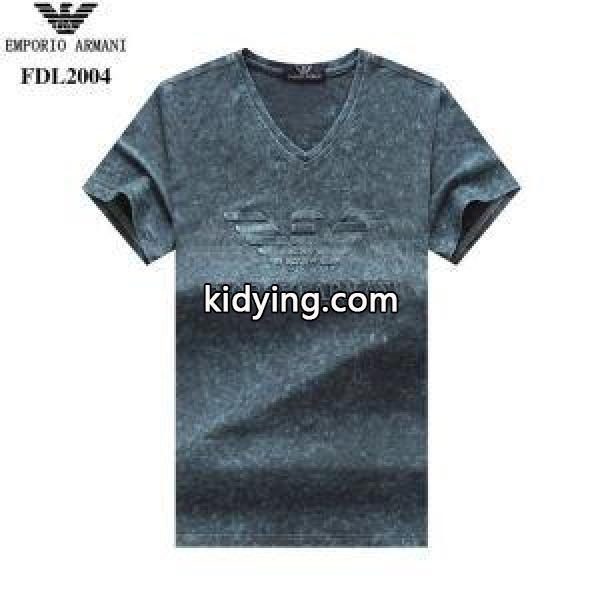 超激得正規品着回し力抜群ストリートシンプルデザインＴシャツ男性用４色展開ARMANIアルマーニ tシャツ 激安-3