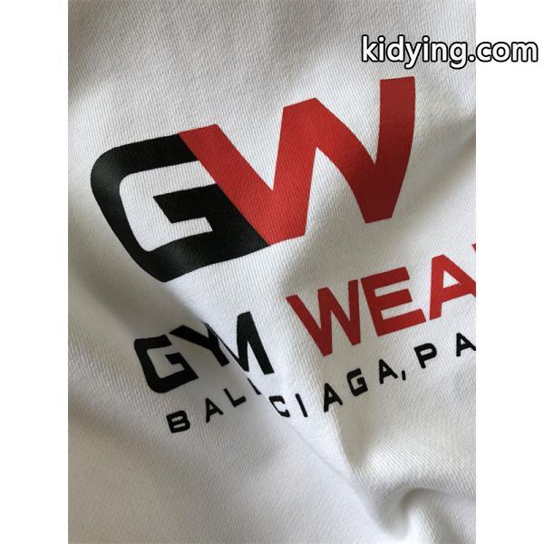 BALENCIAGA コピー パーカー GYM WEAR プリント カジュアル 長袖 フーディ スウェット バレンシアガ-2