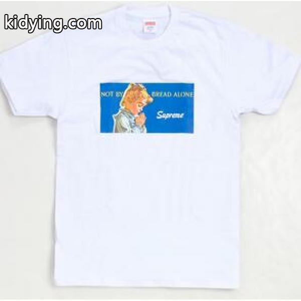 大人の落ち着いたシュプリーム伸縮性も抜群な Tシャツ  ホワイト_半袖Tシャツ_メンズファッション_スーパーコピーブランド激安通販 専門店-0
