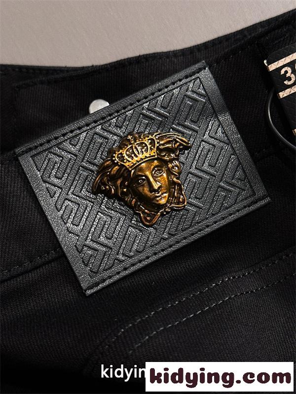 メデューサデザイン ラグジュアリースタイル 定番コレクション VERSACE ヴェルサーチ コピー デニムパンツ-9