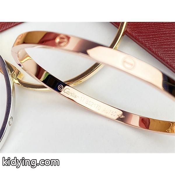 【2025-26最新】カルティエ ラブ ブレスレットコピー スリムモデル ミラー仕上げ スクラッチロックCartier Love Bracelet-4