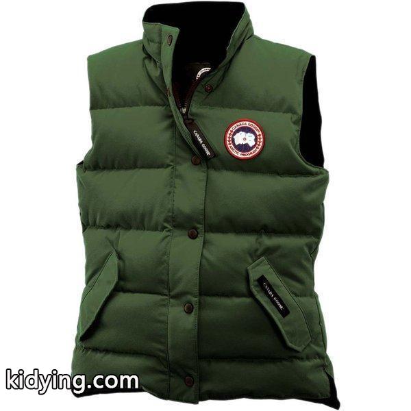 カナダグース レディース ベスト・ジレ トップス Freestyle Down Vest Military Green :od2-cdg0061-mign:フェルマート fermart 3号店 - 通販ショッピング-0