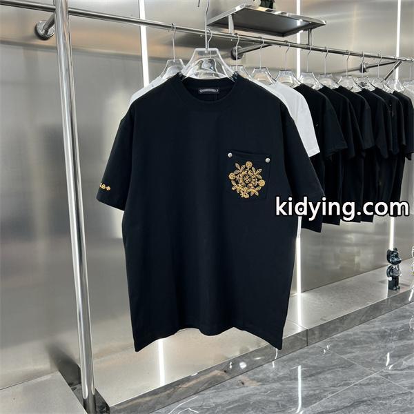 春夏シーズンに登場 ブランドスタイルが継続的に人気 クロムハーツ CHROME HEARTS 半袖Tシャツ_ブランド コピー 激安(日本最大級)-0