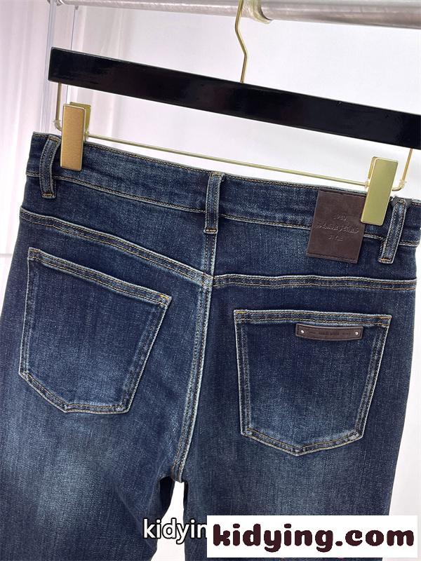 メンズ デニムパンツ Berluti ベルルッティ スーパーコピー ストレッチ 美脚 細身 2026春秋新作-3