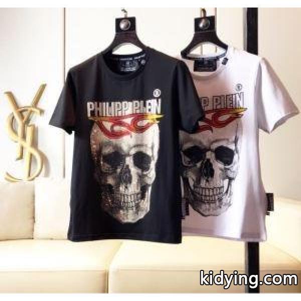 2色可選フィリッププレイン PHILIPP PLEIN2019年夏の一押しファッションアイテム Tシャツ/半袖 主張性もカジュアルさ_フィリッププレイン PHILIPP PLEIN_ブランド コピー 激安(日本最大級)-0