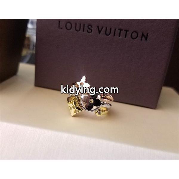 LOUIS VUITTON ヴォルト イニシャル スリムバンド ルイヴィトン 激安人気 スーパーコピー 指輪 メンズ向け-1