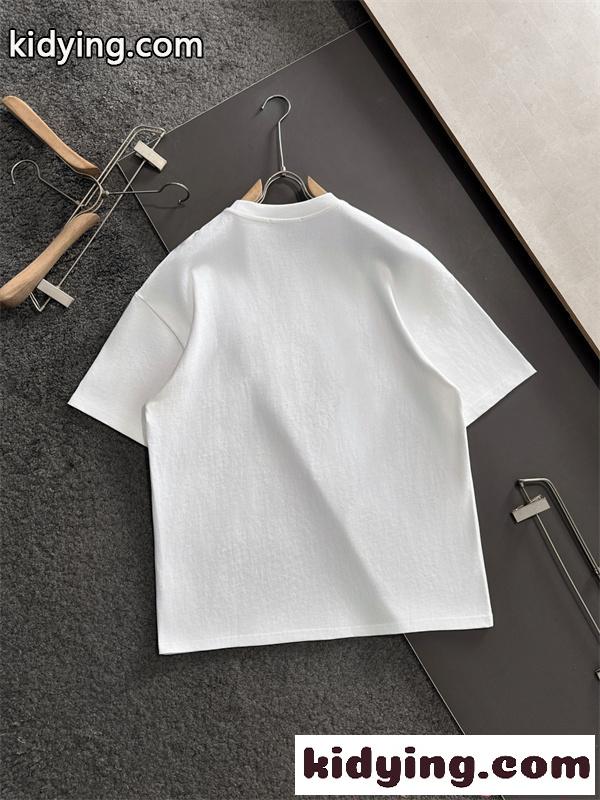 半袖 Tシャツ ブラック クルーネック ディオール チェッカーフラッグ プリント モードスタイル DIOR コピー モードカジュアル-6