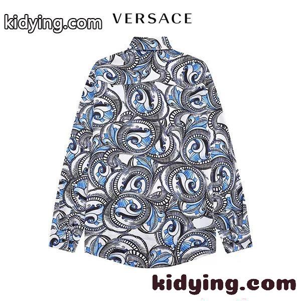 VERSACE ヴェルサーチ コピー 話題 シャツ メンズ 長袖 お洒落デザイン カジュアル モード系-1