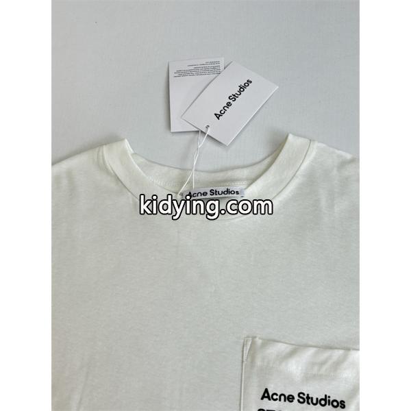 Acne Studios アクネ ストゥディオズ コピー 激安 25FW リネンコットン長袖Tシャツ メンズ レディース ユニセックス 高級混紡素材 北欧デザイン-3