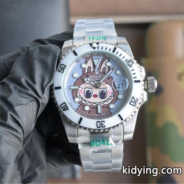 ROLEX 布布コラボの可愛いデザイン 904L精鋼ケース 自動巻きムーブメント 高品質 ロレックス コピー 時計-0