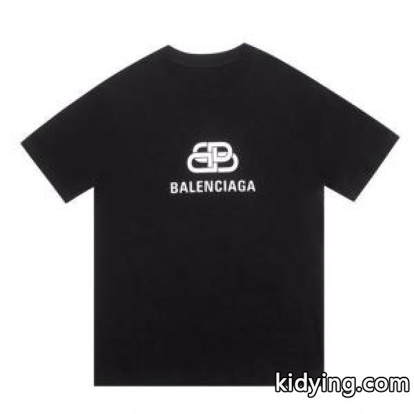 バレンシアガ BALENCIAGA 注目度が高まり最新コレクション2019春夏トレンドアイテム  多色可選 半袖Tシャツ 夏にぴったり上品_半袖Tシャツ_メンズファッション_スーパーコピーブランド激安通販 専門店-0