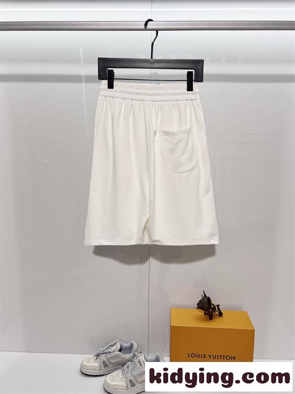 LOEWEロエベショットパンツコピーシンプルデザイン カラーバリエーション アルファベット刺繍ロゴ 男女兼用-2