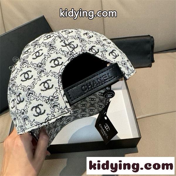 通気性抜群!CHANEL 2026SSトレンド☆☆シャネルキャップコピーベースの頭囲56cmパッチで調節可能-7