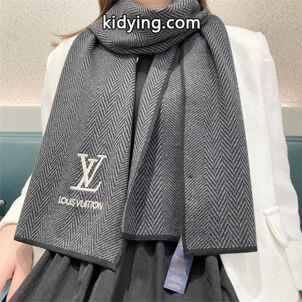 LOUIS VUITTON ルイヴィトン コピー 上質素材 ヘリンボーン柄 ストール 大人スタイル マフラー-1