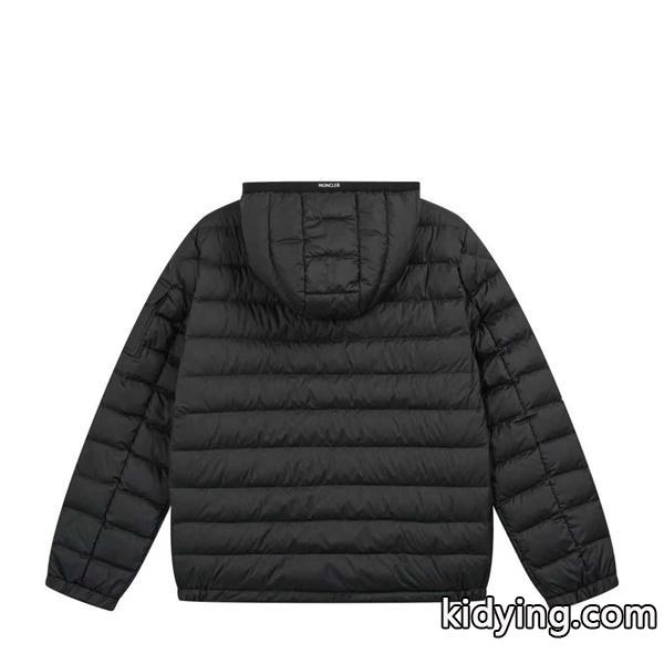 Moncler 軽量保温カーキ 軽量デザイン ハードルーフ付き モンクレール 偽物 ライトダウンジャケット-3
