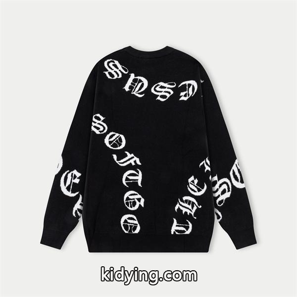 CHROME HEARTS 2025秋冬 高級感あふれる ブラック セーター ふんわり暖か モード系 クロムハーツ コピー-1