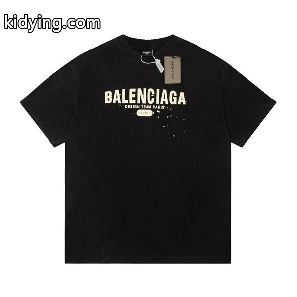 フロント&バックプリントが特徴的なBalenciagaバレンシアガ人気ブランドロゴ-0