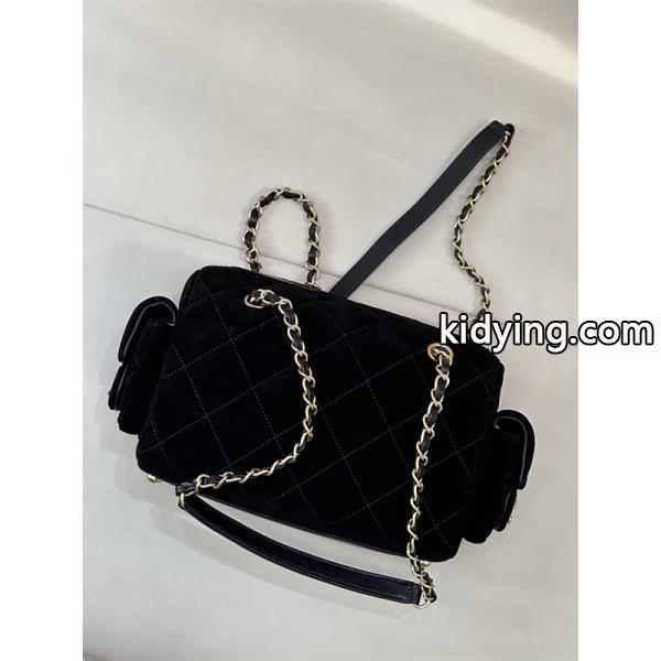 大人エレガント ブラウン スエード 高級感 CHANEL シャネル スーパーコピー ショルダーバッグ-7