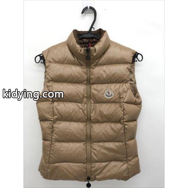 MONCLER(モンクレール) アウター ダウンベスト 0 茶 ブラウン レディース【中古】アパレル 服 all shop net2 :1-240104019068:とーたる - 通販ショッピング-0
