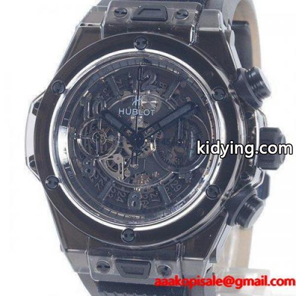 ウブロ HUBLOT メンズ腕時計 ビックバン ウニコ サファイア オールブラック 411JB4901RT 未使用品 1292860_元町本店 :1292860:ロデオドライブ-Yahoo!ショップ - 通販ショッピング-0