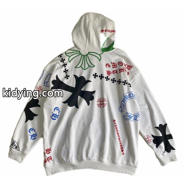 激安大特価大人気なCHROME HEARTS クロムハーツ パーカー 新作 メンズ ブラック 秋冬服 スウェット ジップ ストライプ_クロムハーツ CHROME HEARTS_ブランド コピー 激安(日本最大級)-0