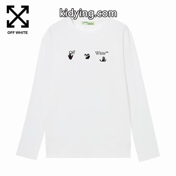 長袖Tシャツ 2色可選 2019トレンド感満載なアイテム リラックスした雰囲気に Off-White オフホワイト_Off-White オフホワイト_ブランド コピー 激安(日本最大級)-0