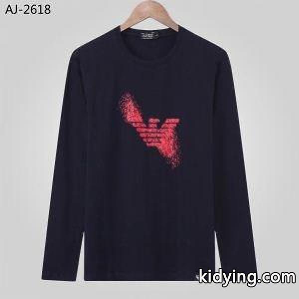 秋冬超人気アイテム アルマーニ ARMANI 冬の定番スタイル 3色可選 長袖Tシャツ_アルマーニ ARMANI_ブランド コピー 激安(日本最大級)-2
