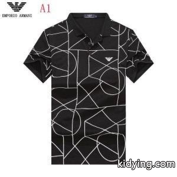 2019SSコレクションに新着 おしゃれに着こなせる ARMANI アルマーニ 半袖Tシャツ 4色可選_アルマーニ ARMANI_ブランド コピー 激安(日本最大級)-0