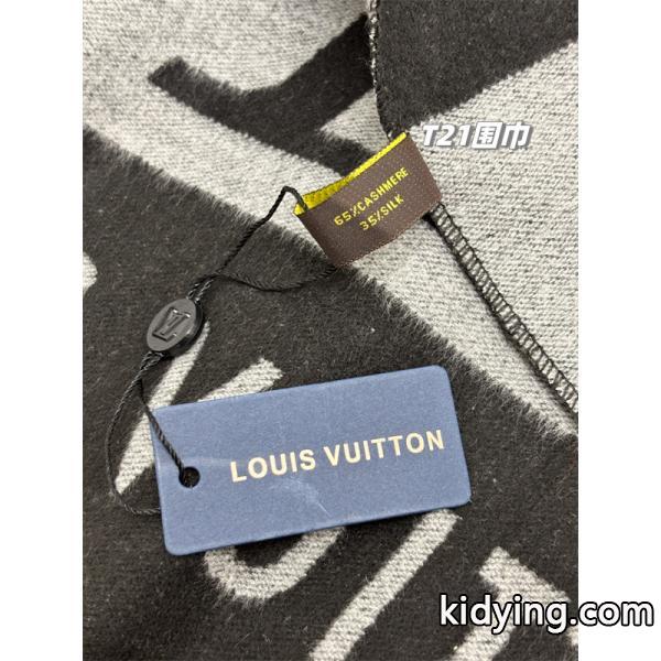 穏やか グレー 2025秋冬注目・上品シック LOUIS VUITTON ルイヴィトン スーパーコピー マフラー-8