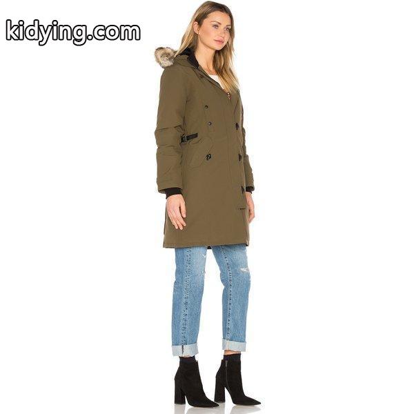 カナダグース レディース コート アウター Kensington Parka Military Green :hb2-cana-wo25:フェルマート fermart 3号店 - 通販ショッピング-0