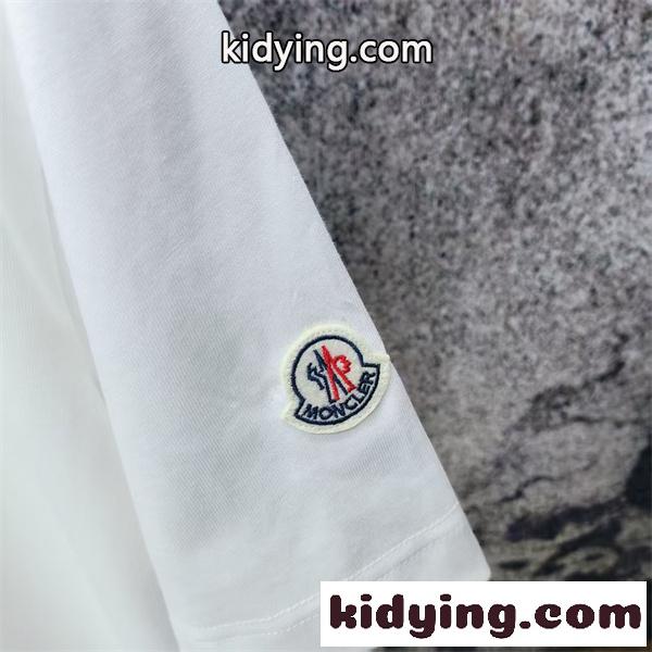 アイコンモチーフ ロゴグラフィック スタイリッシュ MONCLER モンクレール コピー 半袖Tシャツ 注目作-5